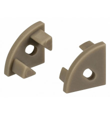 Заглушка Arlight SL-KANT-H11 OLIVE GREY c отверстием 038368