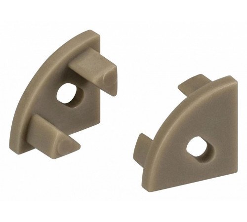 Заглушка Arlight SL-KANT-H11 OLIVE GREY c отверстием 038368