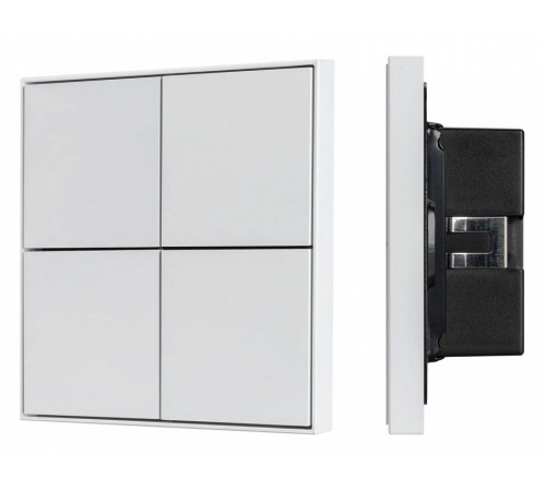 Кнопочная панель Arlight KNX-304-23-IN White BUS, Frame 038401 Кнопочная панель Arlight KNX-304-23-IN White BUS, Frame 038401