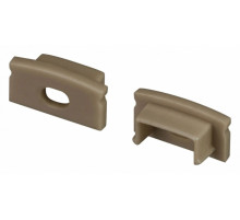 Заглушка Arlight LINE-1708 OLIVE GREY с отверстием 038632