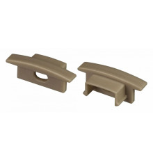 Заглушка Arlight LINE-2308-F OLIVE GREY с отверстием 038637
