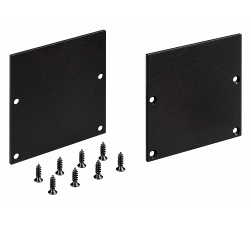 Заглушка Arlight SL-LINE-5050-LW BLACK глухая 038714
