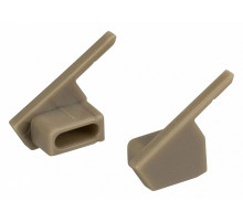 Комплект заглушек Arlight SL-MINI-SHELF-H9 OLIVE GREY 038811