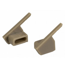 Комплект заглушек Arlight SL-MINI-SHELF-H9 OLIVE GREY 038811