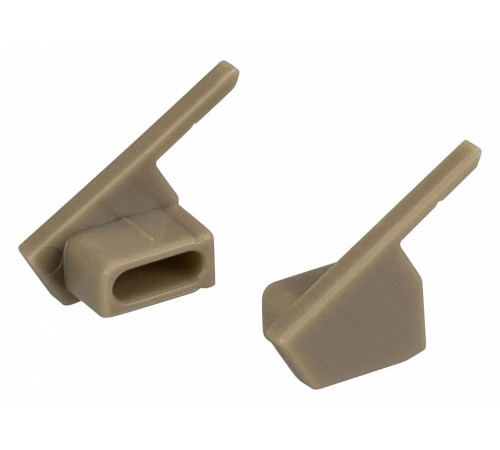 Комплект заглушек Arlight SL-MINI-SHELF-H9 OLIVE GREY 038811