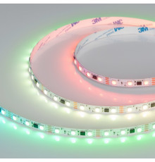 Светодиодная лента Arlight SPI-B60-10mm 12V RGB-PX3-BPT (12 W/m, IP20, 5060, 5m) 039179