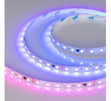 Светодиодная лента Arlight SPI-B60-10mm 24V RGB-PX6-BPT (12 W/m, IP20, 5060, 5m) 039180
