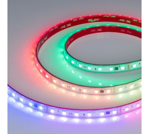 Светодиодная герметичная лента Arlight DMX-PS-B60-12mm 24V RGB-PX6 (14 W/m, IP67, 5060, 5m) 039182