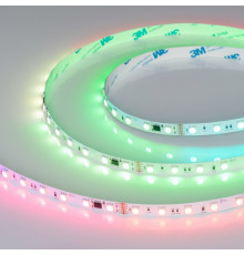Светодиодная лента Arlight DMX-B60-10mm 24V RGB-PX6 (14 W/m, IP20, 5060, 5m) 039183