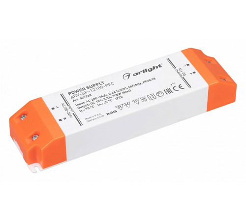 Блок питания Arlight ARV-SP-12100-PFC (12V, 8.3A, 100W) 039238