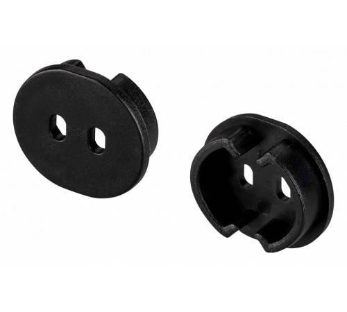 Заглушка Arlight ARH-ROUND-D20-DUAL BLACK с отверстием 039302