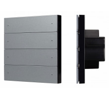 Кнопочная панель Arlight SMART-DMX512-801-22-8G-8SC-DIM-IN Grey (230V, 2.4G) 039315
