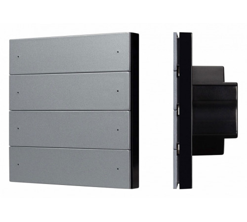 Кнопочная панель Arlight SMART-DMX512-801-22-8G-8SC-DIM-IN Grey (230V, 2.4G) 039315