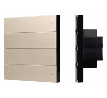 Кнопочная панель Arlight SMART-DMX512-801-22-8G-8SC-DIM-IN Gold (230V, 2.4G) 039317