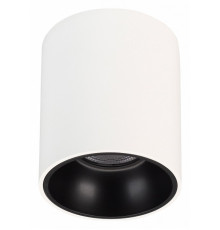 Накладной светильник Arlight SP-SALT-R75-8W Warm3000 (WH-BK, 40 deg, 230V) 039378
