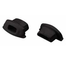 Заглушка Arlight ARH-BENT-W11 BLACK с отверстием 039584