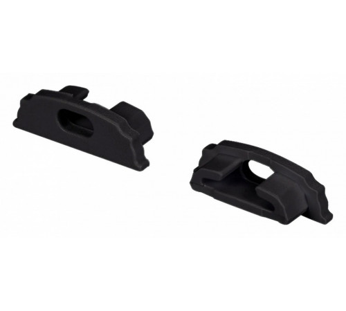 Заглушка Arlight ARH-BENT-W18 BLACK с отверстием 039589 Заглушка Arlight ARH-BENT-W18 BLACK с отверстием 039589