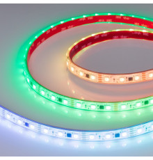 Светодиодная герметичная лента Arlight SPI-PS-B60-12mm 12V RGB-PX3-BPT (12 W/m, IP67, 5060, 5m) 039599