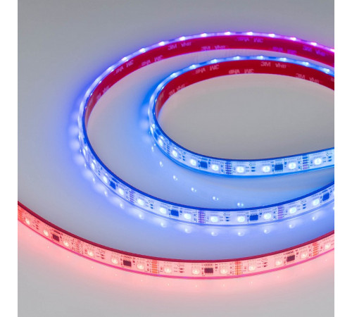 Светодиодная герметичная лента Arlight DMX-PS-B60-12mm 12V RGB-PX3 (14 W/m, IP67, 5060, 5m) 039605