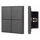 Кнопочная панель Arlight KNX-304-23-IN Black BUS, Frame 039667