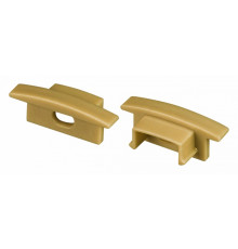 Заглушка Arlight LINE-2308-F GOLD с отверстием 039999