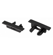 Заглушка Arlight для MIC-FS чёрная с отверстием 040124