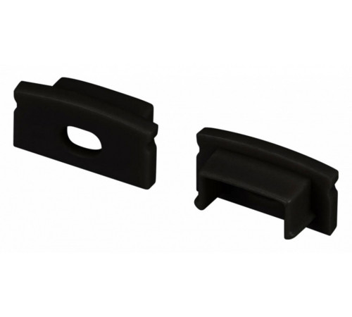 Заглушка Arlight LINE-1708 BLACK с отверстием 040315 Заглушка Arlight LINE-1708 BLACK с отверстием 040315