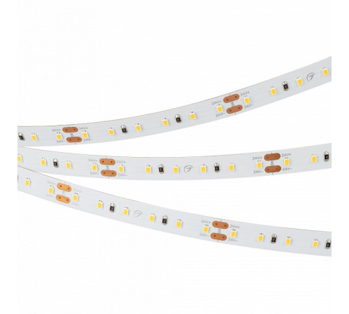 Светодиодная лента Arlight MICROLED-M120-8mm 24V Warm3500 (6.5 W/m, IP20, 2216, 5m) 040585