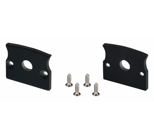 Заглушка Arlight СEIL-S14-SHADOW FLAT BLACK с отверстием 040781