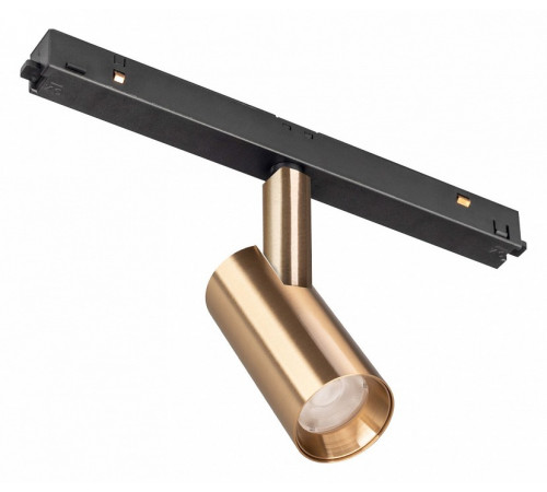 Трековый магнитный светильник Arlight MAG-ORIENT-SPOT-R35-6W Day4000 (GD, 24 deg, 48V) 040886 Трековый магнитный светильник Arlight MAG-ORIENT-SPOT-R35-6W Day4000 (GD, 24 deg, 48V) 040886