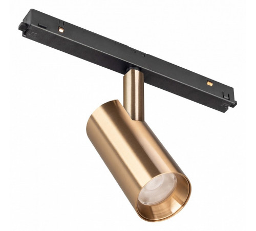 Трековый магнитный светильник Arlight MAG-ORIENT-SPOT-R45-12W Warm3000 (GD, 24 deg, 48V) 040890