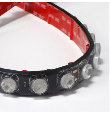 Светодиодная герметичная лента Arlight FLT-PS-A42-BLACK-23mm 24V White6000 (21 W/m, IP67, 30deg, 5m) 040919