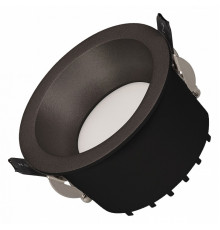 Встраиваемый светильник Arlight MS-DROP-BUILT-R84-8W Day4000 (BK, 85 deg, 230V) 041492