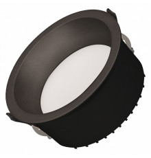 Встраиваемый светильник Arlight MS-DROP-BUILT-R158-30W Warm3000 (BK, 90 deg, 230V) 041497