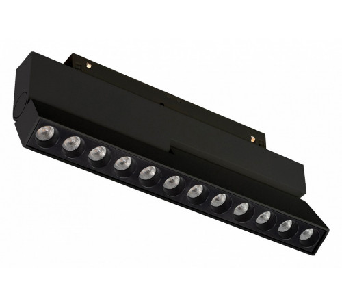 Трековый магнитный светильник Arlight MAG-ORIENT-DOTS-FOLD-S230-12W Day4000 (BK, 30 deg, 48V) 041531