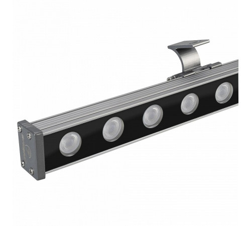 Линейный прожектор Arlight AR-LINE-1000-24W Warm3000 (GR, 15x60 deg, 230V) 041732