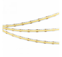 Светодиодная герметичная лента Arlight SPI-COB-SE-X378-12mm 24V Warm3000-PX63-BPT (7 W/m, IP65, 5m) 041739