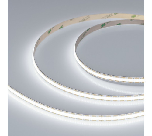 Светодиодная лента Arlight COB-X528-8mm 12V White6000 (11 W/m, IP20, CSP, 5m) 041792