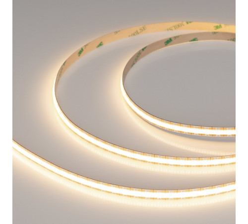 Светодиодная лента Arlight COB-X528-8mm 12V Warm3000 (11 W/m, IP20, CSP, 5m) 041794
