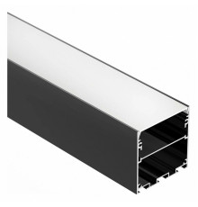 Алюминиевый профиль Arlight LINE-S-5050-3000 BLACK 041841