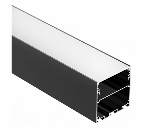 Алюминиевый профиль Arlight LINE-S-5050-3000 BLACK 041841 Алюминиевый профиль Arlight LINE-S-5050-3000 BLACK 041841