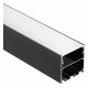 Алюминиевый профиль Arlight LINE-S-5050-3000 BLACK 041841
