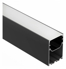 Алюминиевый профиль Arlight LINE-S-5075-3000 BLACK 041849
