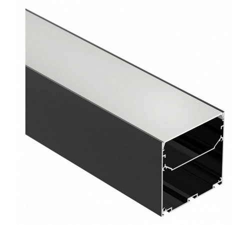 Алюминиевый профиль Arlight LINE-S-7575-3000 BLACK 041857 Алюминиевый профиль Arlight LINE-S-7575-3000 BLACK 041857