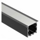 Алюминиевый профиль Arlight LINIA49-F-S-2000 BLACK 041873