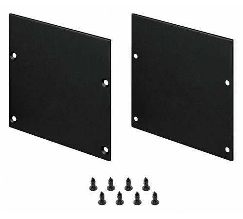 Заглушка Arlight LINE-S-7575 BLACK глухая 041886 Заглушка Arlight LINE-S-7575 BLACK глухая 041886