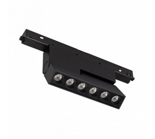 Трековый магнитный светильник Arlight MAG-ORIENT-DOTS-FOLD-S195-6W Warm3000 (BK, 30 deg, 48V, DALI) 041904 Трековый магнитный светильник Arlight MAG-ORIENT-DOTS-FOLD-S195-6W Warm3000 (BK, 30 deg, 48V, DALI) 041904