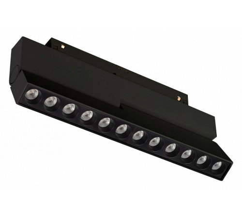 Трековый магнитный светильник Arlight MAG-ORIENT-DOTS-FOLD-S230-12W Warm3000 (BK, 30 deg, 48V, DALI) 041905 Трековый магнитный светильник Arlight MAG-ORIENT-DOTS-FOLD-S230-12W Warm3000 (BK, 30 deg, 48V, DALI) 041905