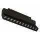 Трековый магнитный светильник Arlight MAG-ORIENT-DOTS-FOLD-S230-12W Warm3000 (BK, 30 deg, 48V, DALI) 041905