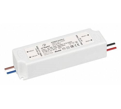 Блок питания Arlight ARPV-SP-12030 (12V, 2.5A, 30W) 041913 Блок питания Arlight ARPV-SP-12030 (12V, 2.5A, 30W) 041913
